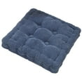 thumbnail image 3 of Chair Cushion Seat Pad Corduroy Home Dining Chair Mat Blue, 3 of 8