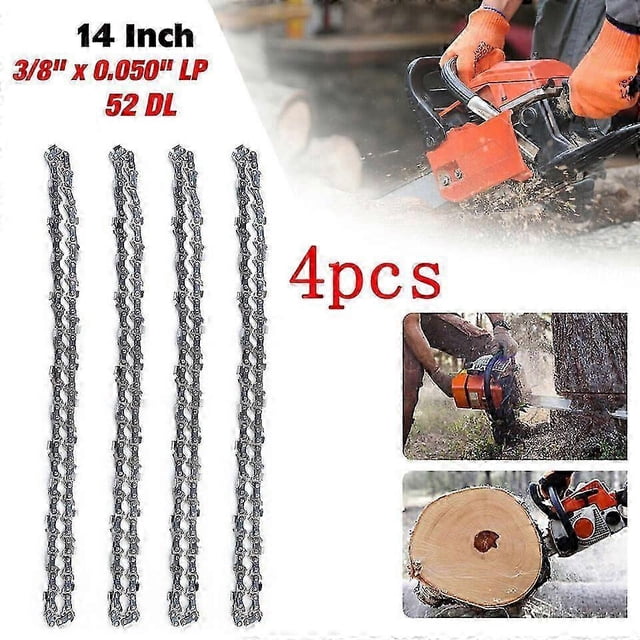 4 x Sgekette 35cm 52TG 3/8 P 1,1 mm Stihl, Dolmar, Bosch, Makita,Ryobi,Einhell