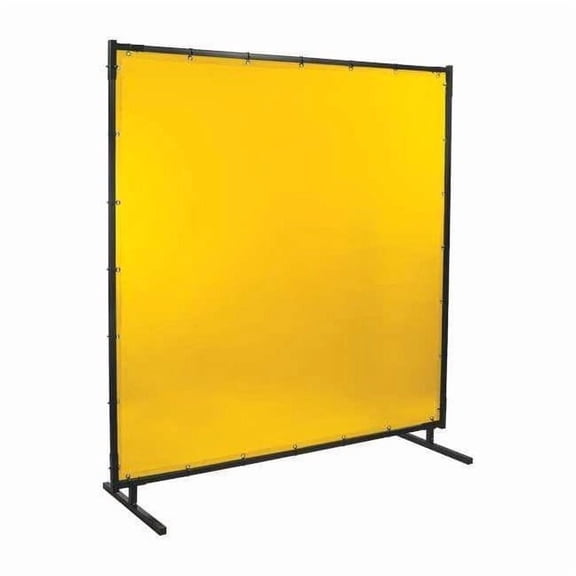 Steiner Welding Screen, 6 ft H, 6 ft W, Yellow 534HD-6X6