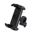 thumbnail image 2 of Soporte genérico para teléfono de motocicleta, soporte para teléfono, clip antivibración para teléfono con rotación de 360 grados para teléfonos , Para manillar, 2 of 9