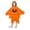 A44 Orange1, variant on Yuncity Kids Halloween Cape Costume Hooded Sleeveless Cloak Pumpkin Graphic Print Lightweight Fall Winter Poncho Party Events Dress Up Clothes