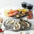 thumbnail image 4 of unbranded 2Ud Estante De Acero Inoxidable Para Exhibir Uso Diario En Y Restaurante, 4 of 8