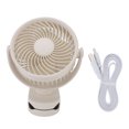 thumbnail image 2 of Mini Clip En El Ventilador, Ventilador Personal Portátil De Rotación De 360 ​​​​con 4 Velocidades, Ventilador De Enfriamiento De Escritorio Recargable USB, Ventilador De, 2 of 7