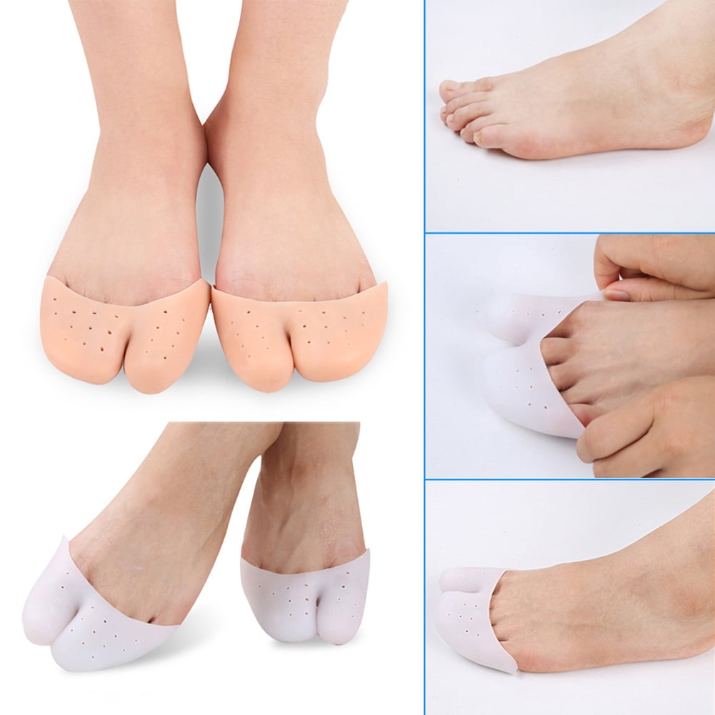 Soft Silica Gel Ballet Pointe Dance Shoe Pads Cushions Toe Cap Cover Protector 
