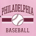 thumbnail image 6 of Wild Bobby City of Philadelphia Baseball Fantasy Fan Sports Men's T-Shirt, Light Pink, X-Large, 6 of 6