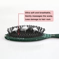 thumbnail image 5 of Dark Green Christmas Tree Pattern Hair Brush,Girls Detangling Hair Brush,Glide Through Tangles with Ease for Wet & Dry Hair,8.8"X2.8", 5 of 7