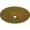 thumbnail image 3 of 36 5/8"OD x 3 5/8"ID x 2 3/8"P Galveston Ceiling Medallion (Fits Canopies up to 4 3/4"), Hand-Painted Gold, 3 of 6