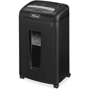 Fellowes Powershred 455Ms Micro-Cut Shredder - Micro Cut - 9 Per Pass - for shredding Credit Card, Staples, CD, DVD - P-4 - 8.75" Throat - 10 Minute Run Time - 15 Minute Cool Down Time - 5 ga