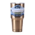 thumbnail image 1 of Vaso térmico de 30 oz de acero inoxidable con tapa para deportes, camping, picnic, dorado, 1 of 5
