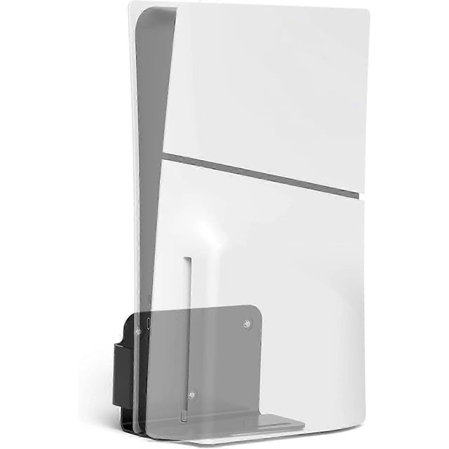high qualityAluminum Wall Mount for Playstation 5 Slim Digital Edition & Disc Edition Wall Mount Bracket for PS5 Slim Space Saving PS5 Slim Shelf Moun