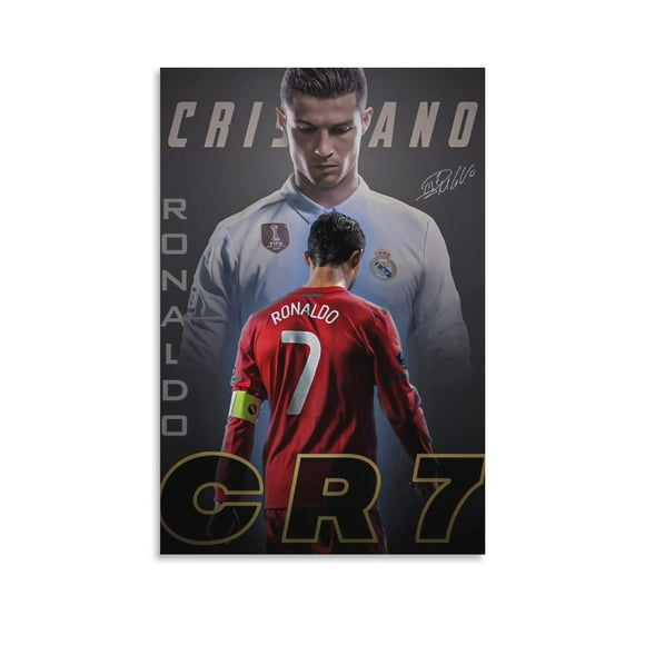 Póster en lienzo fhzang de Cristiano Ronaldo 40 x 60 cm