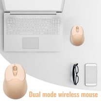Hwkond Wireless Mouse Mode Wireless Mouse 2.4G BT5.2 Charging 4D Mute Rechargeable-mode Bluetooth Wireless Mouse Silent on Clearance