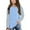 Light Blue, variant on Toddler Long Sleeve Shirt Girls Graphic Print Girls Long Tee Toddler Pullover for Teen Boys 10-11 Years