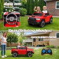 thumbnail image 4 of iYofe Ram 1500 RHO 24V 2 Seater Truck Powered Ride on with Remote Control&Bluetooth, Red, 4 of 10
