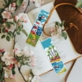 thumbnail image 7 of Cross Stitch Kit Bookmark Scenery Landscape Cross Stitch Kits Bookmark Crossstitch Kits 8''x2.4'' Stamped Embroidery Bookmark for Adults Beginners 6Pcs, 7 of 7