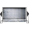 thumbnail image 2 of ABPHOTO Polyester Stone Photography Background Studio Props Wall Gray Backdrop 5x7ft, 2 of 5