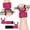 Rose Red, variant on Weight Lifting Hooks for Men and Women(Pair), 330 LB Heavy Duty Gym Lifting Wrist Strap Hook for Deadlifts, Pull-Ups, Strength , 0.4inch Grip Weightlifting Hooks for Teen