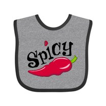 Inktastic Spicy Hot Chili Pepper Boys or Girls Baby Bib