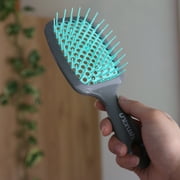 FHI Heat® UNbrush Detangling Brush, Pain-Free Brushing, All Wet or Dry Hair Types - Teal, 8in