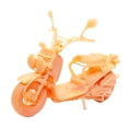 thumbnail image 2 of TISHITA Modèle de Moto Miniature 1/64 Diorama Jouet de Collection Simulation Mini A, 2 of 8
