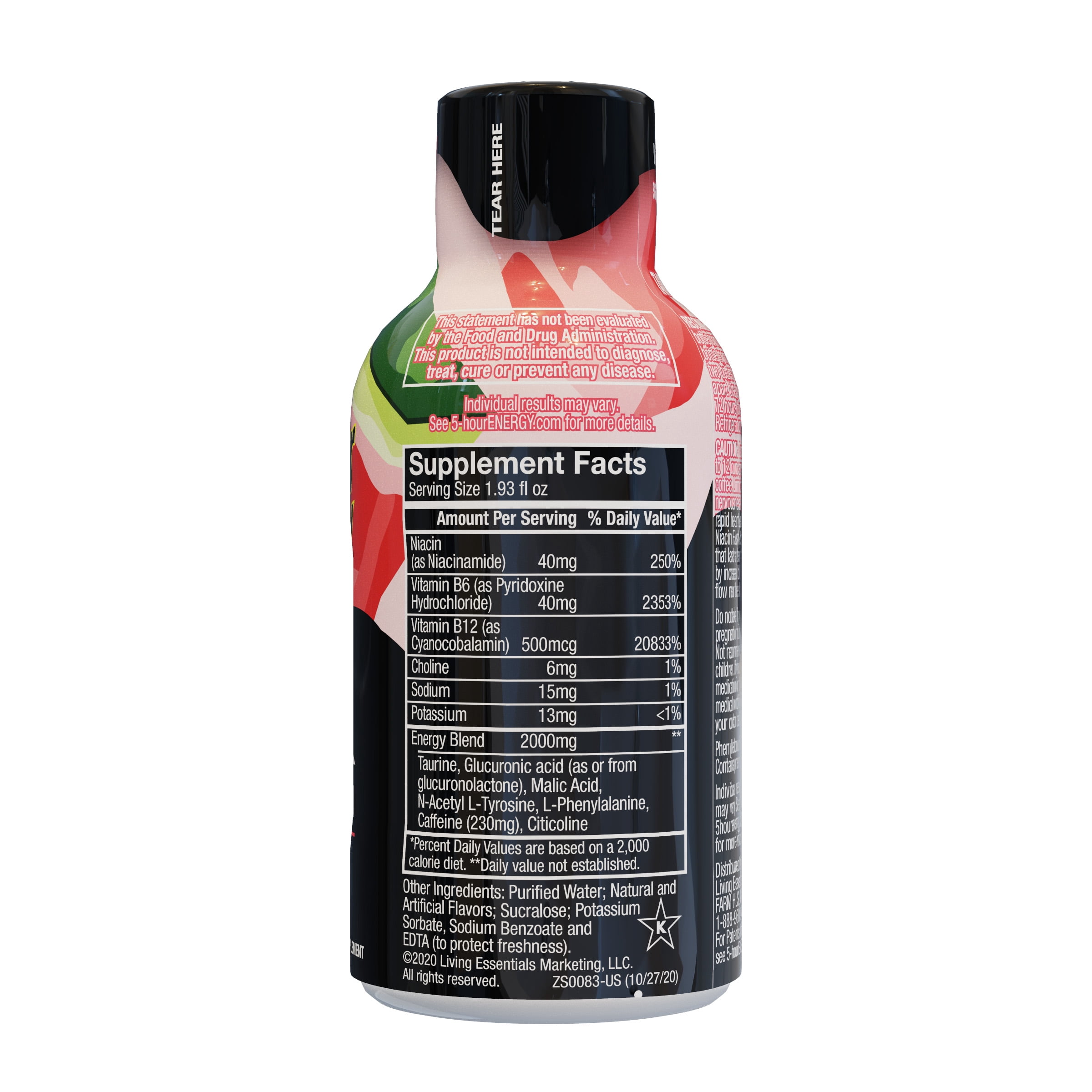 5-hour ENERGY Extra Strength, Watermelon, 12 Count