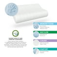 thumbnail image 3 of Bodipedic Essentials Gel Support Contour Memory Foam Bed Pillow, 3 of 4