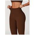thumbnail image 4 of Pantalones de Yoga de cintura alta ajustados de lijado, pantalones deportivos for levantar la cadera y el vientre, pantalones deportivos for correr al aire libre, 4 of 7