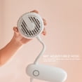 thumbnail image 3 of Ventilador portátil con banda para el cuello, ventilador personal de mano, ventilador colgante de cintura con enfriamiento de 360°, 3 of 8