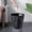 Black, variant on Pisexur Bathroom Trash Can Non- Trash Can Trash Can Large Capacity Living Room Trash Can Round Thickened Trash Can White,Free Size