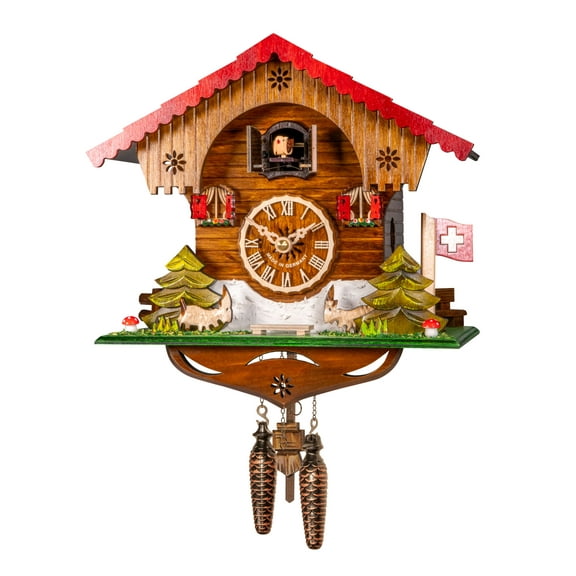 Quartz Cuckoo Clock Swiss house