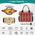 thumbnail image 2 of FORMRS Insulated Lunch Bag for Work School Unisex Large Capacity Cooler with Shoulder Strap, Watercolor Sunflowers, 2 of 6