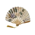 thumbnail image 2 of Wzzjkit Folding Hand Fan Elegant Traditional Style Folding Fan for Party Dancing Wedding and Home Decoration, 2 of 6
