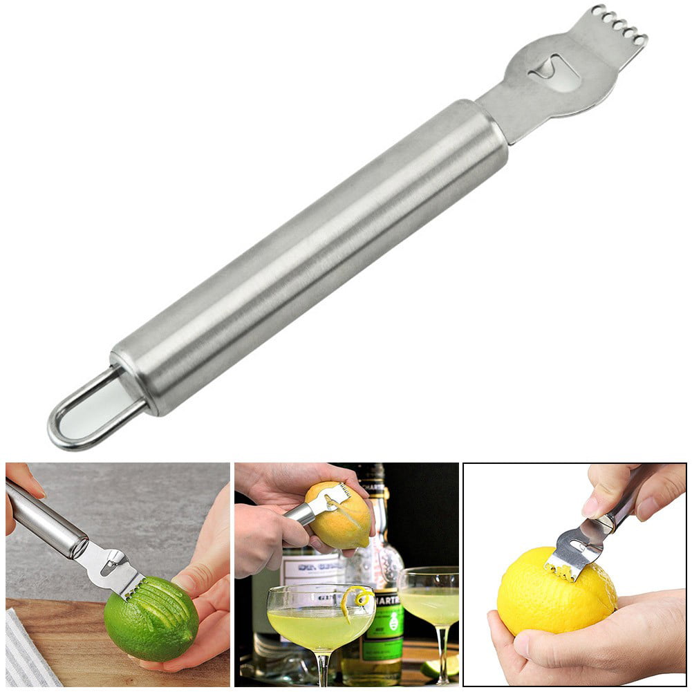 Cheap Orange Opener Polishing Process Wide Application Effective Useful Stainless  Steel Ring Pomegranate Citrus Pomelo Zester Kitchen Supply