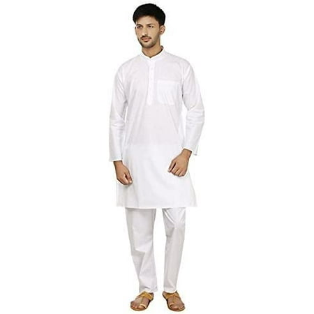 

Royal Men s White 100% Pure Cotton Kurta Pyajma