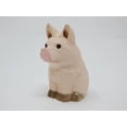 thumbnail image 6 of Pig Figurine Statue Decor Piglet Hog Farm Barn Wood Home Art Carved, 6 of 6