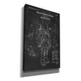 thumbnail image 2 of Epic Graffiti "Space Suit Blueprint Patent Chalkboard" Giclee Canvas Wall Art, 12"x18", 2 of 3