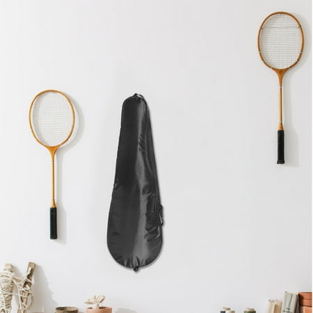UPOUART Single Shoulder Racket Bag Black Oxford Cloth Sports 1Pack
