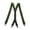 Army Green, variant on Elastic work suspenders for men construction daily wear assorted solid colors 1 pack