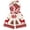 style3, variant on Red Christmas Theme Winter Knitted Couple Scarf - Xmas Tree Reindeer Deer Warm Wool Scarf Christmas Gifts