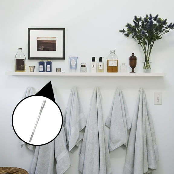 WESIEVYA 1 Set Hidden Floating Shelf Bracket Wall Shelf Accessories For Dining Room Living Room