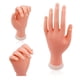 thumbnail image 2 of Mano de práctica para uñas acrílicas (2 piezas), mano de uñas flexible, práctica de entrenamiento de uñas, uñas postizas, práctica de manos de maniquí, manicura, práctica de manos con uñas, 2 of 5
