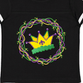 thumbnail image 4 of Inktastic Mardi Gras King or Queen Bead Crown Boys or Girls Toddler T-Shirt, 4 of 5