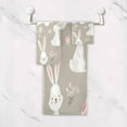 thumbnail image 5 of Dreamtimes Cute Bunny Towel Set of 3, Highly Absorbent Soft Towels with Bath Towel, Hand Towel and Washcloth for Bathroom Hotel Gym Spa, 5 of 7