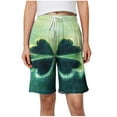 thumbnail image 2 of LEBONYARD Women's Shorts with a Unique and Stylish Pattern,Women's Fashionable Printed Casual Home Shorts with Elastic Waistband Drawstring and Side Pockets for Casual Wear Multicolor S, 2 of 6
