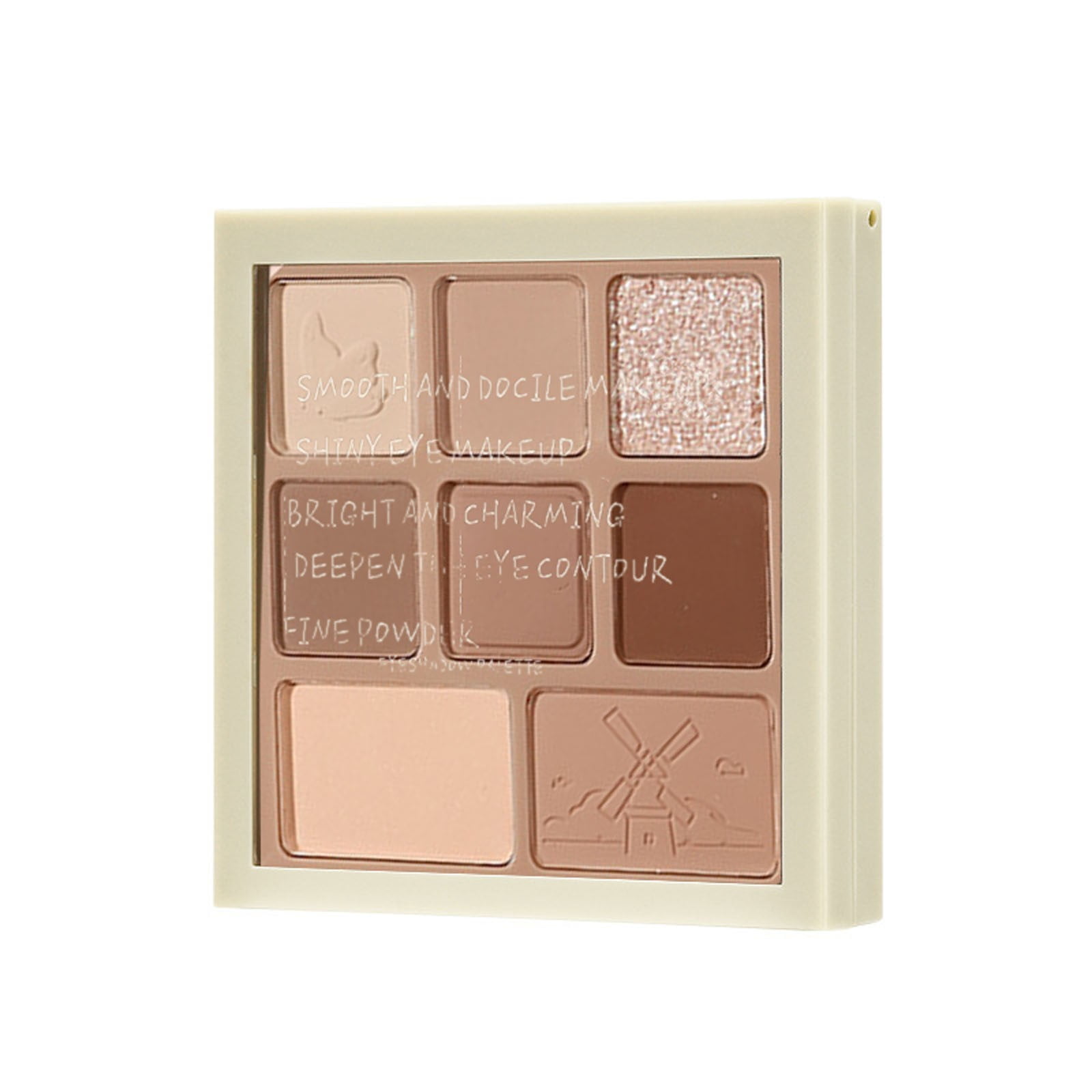 Eye Shadow Highlighter To Create Contours And Brighten A Combination Of