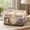 A, variant on Decorative Religious Print Fabric Storage Basket With Rope Handles Rectangular Organizer for Home