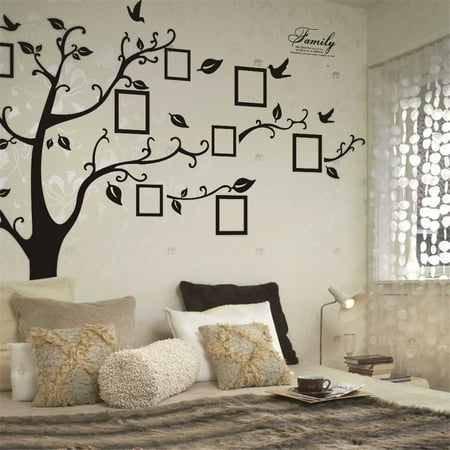 3d Wall Stickers Photo Frames Family Tree Wall Decal Easy To
