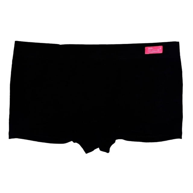 Bóxer Body Siluette para Mujer, Negro Talla G