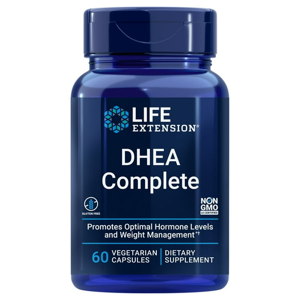 Life Extension DHEA Complete Promotes Optimal Hormone Levels & Weight