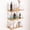 Light Brown-S-20, variant on Floating Shelves for Projector 15.75 * 6 Inch 1 Set Wooden Shelf for Wall No Drill Wall Mounted Under TV Shelf for Storage Hanging Shelf for Bathroom Living Room Bedroom Kitchen (Black)